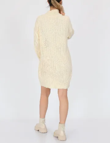 Rochie scurta SHEIN, ecru