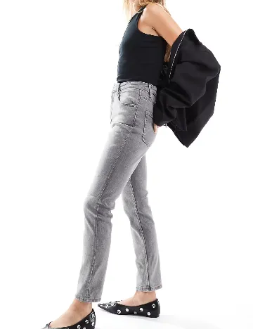 Blugi ASOS, gri