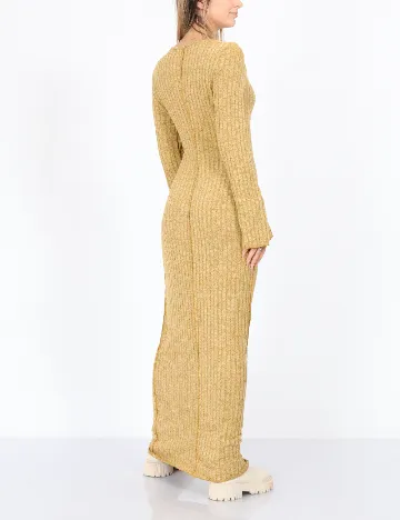 Rochie lunga SHEIN, mustar