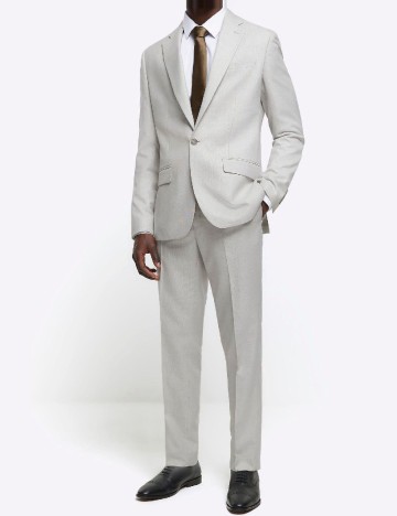 Pantaloni River Island, gri