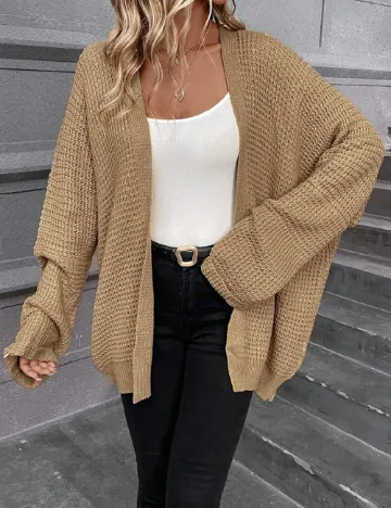 Cardigan SHEIN, maro