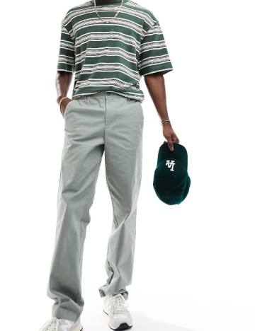 Pantaloni ASOS, verde