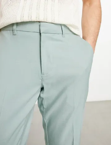 Pantaloni New look, verde deschis