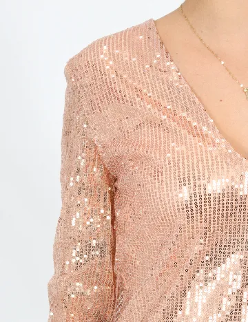 Rochie scurta NAANAA, piersica