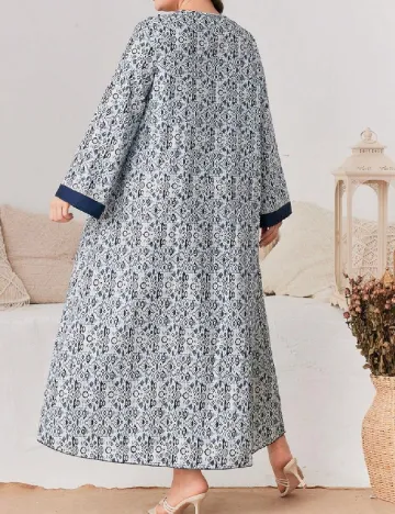 Rochie lunga SHEIN CURVE, albastru