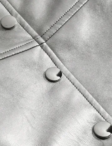 Fusta SHEIN CURVE, argintiu