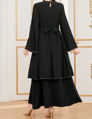 Rochie lunga SHEIN, negru Negru