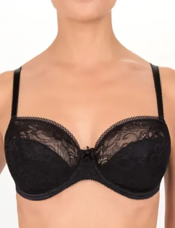 Sutien Conturelle, negru