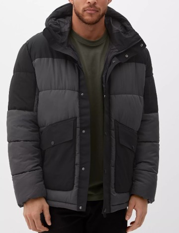 Geaca s.Oliver Plus Size Men, gri