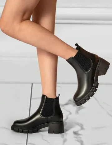 Botine SHEIN, negru