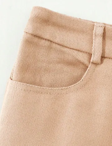Pantaloni Shein Kids, crem