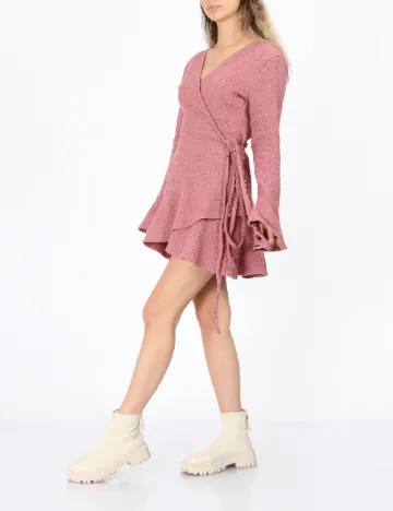 Rochie scurta SHEIN, roz