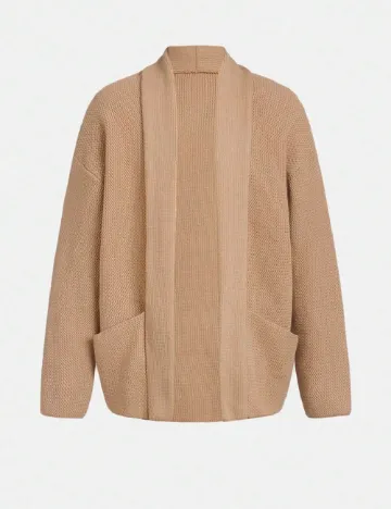 Cardigan Shein Kids, maro deschis