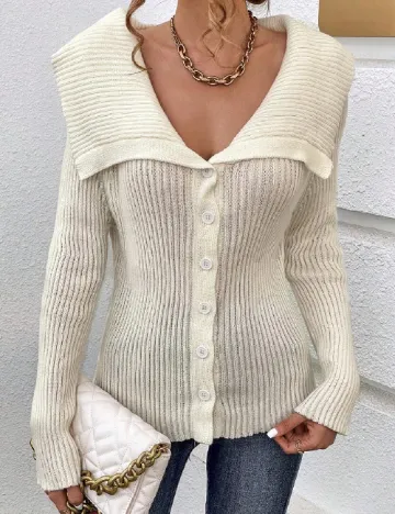 Cardigan SHEIN, ecru
