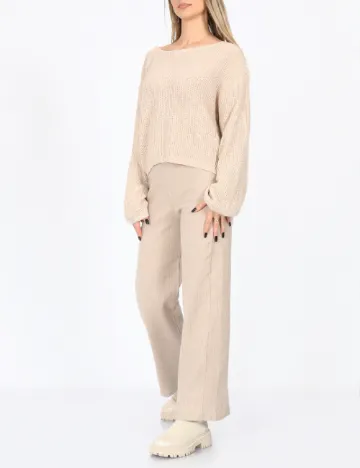 Pulover SHEIN, crem