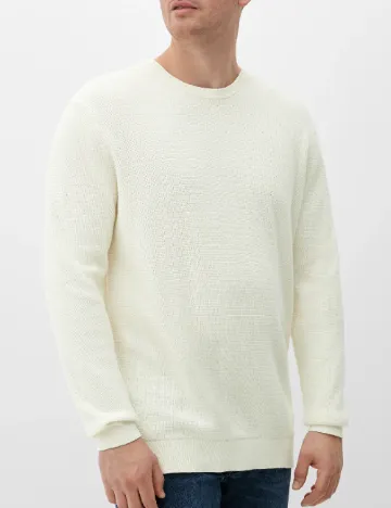 Pulover s.Oliver Plus Size Men, ecru