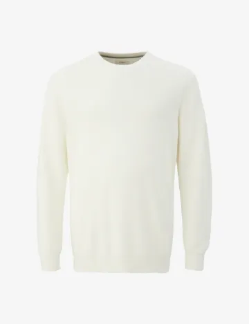 Pulover s.Oliver Plus Size Men, ecru