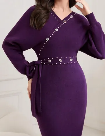 Rochie medie SHEIN, mov