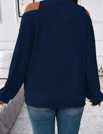 Bluza SHEIN CURVE, bleumarin