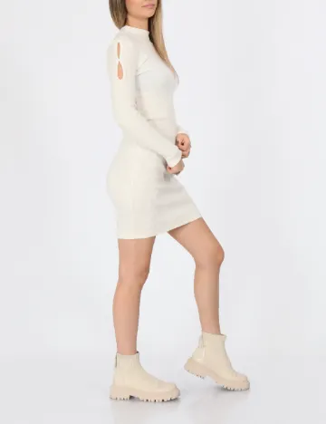 Rochie scurta SHEIN, alb