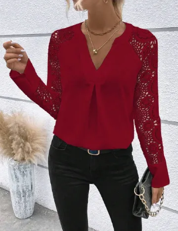 Bluza SHEIN, rosu