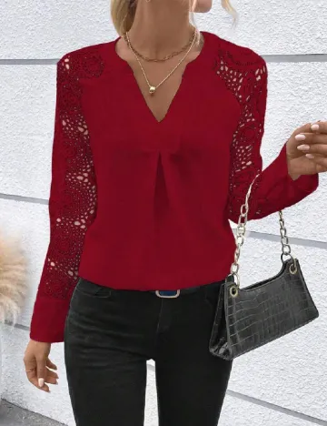 Bluza SHEIN, rosu