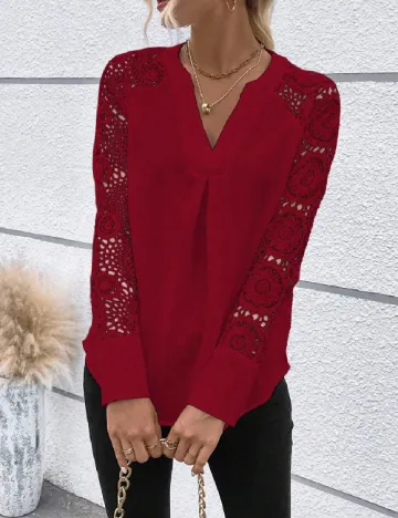 Bluza SHEIN, rosu