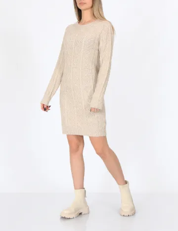 Rochie scurta SHEIN, crem