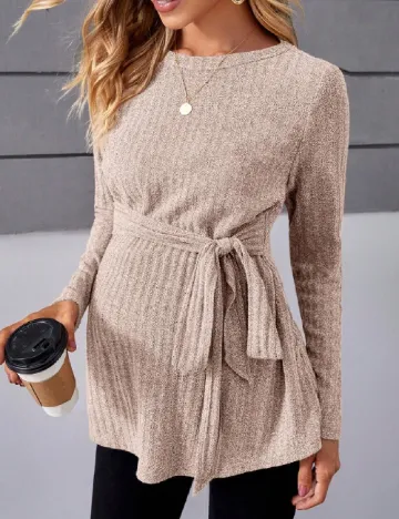 Bluza SHEIN Maternity, crem Crem