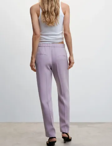 Pantaloni Mango, mov