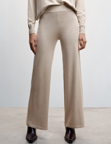 Pantaloni Mango, bej