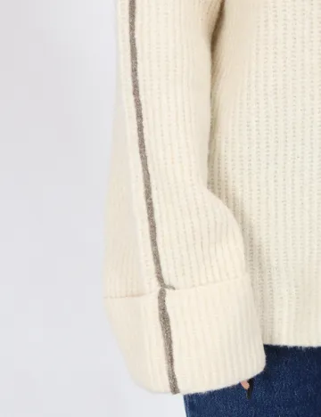 Pulover Vero Moda, ecru
