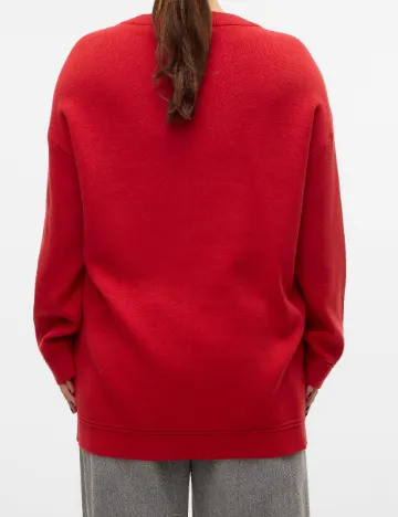 Pulover Vero Moda Curve, rosu