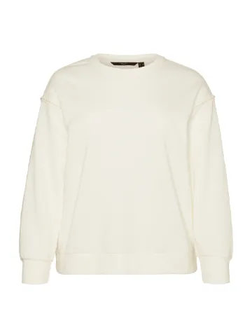 Bluza Vero Moda Curve, ecru