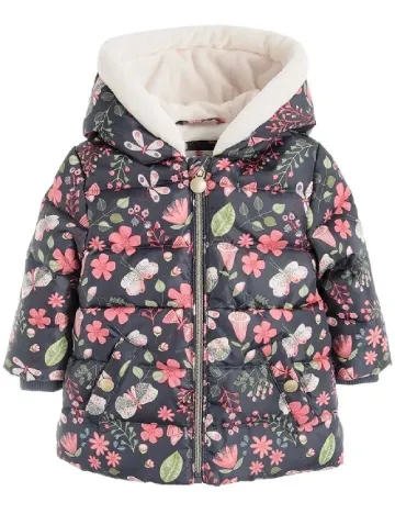 Geaca impermeabila Cool Club, floral print