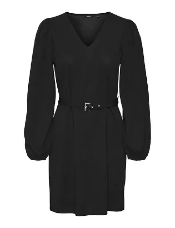 Rochie scurta Vero Moda Curve, negru