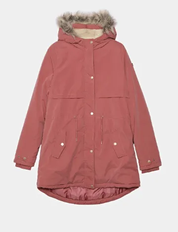 Geaca impermeabila Cool Club, roz pudra