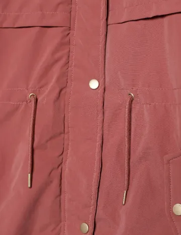 Geaca impermeabila Cool Club, roz pudra