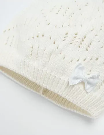 Caciula Cool Club, alb