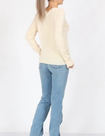 Bluza Only, crem