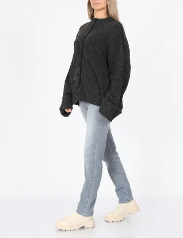 Bluza Vero Moda, gri inchis