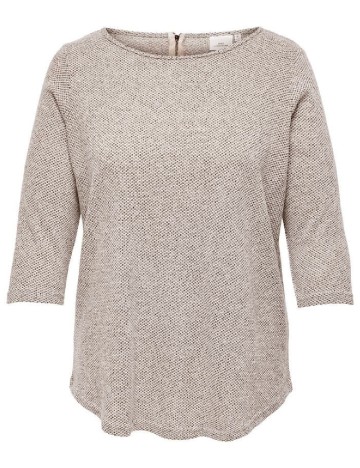 Bluza Only Carmakoma, gri