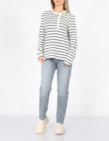 Bluza Pieces, alb