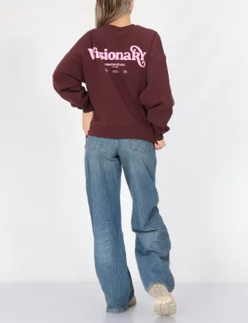 Bluza Oversize Jack&Jones, visiniu