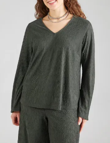 Bluza Only Carmakoma, verde