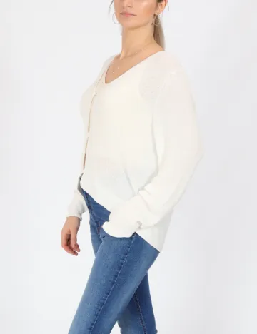 Cardigan Vero Moda, alb