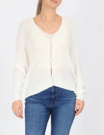 Cardigan Vero Moda, alb