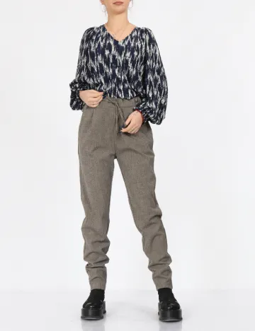 Pantaloni Vero Moda, maro