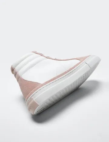 Adidasi Mango Kids, alb/roz