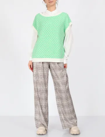 Pantaloni Vero Moda, crem